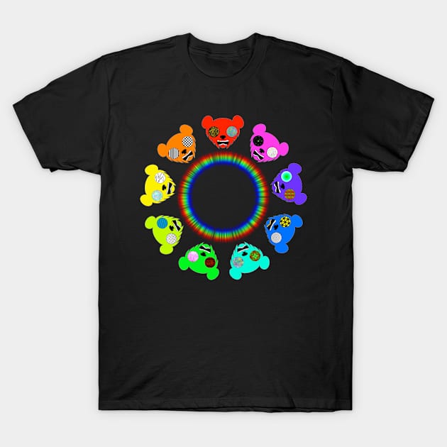 Trippy Bears T-Shirt by williambazar@gmail.com